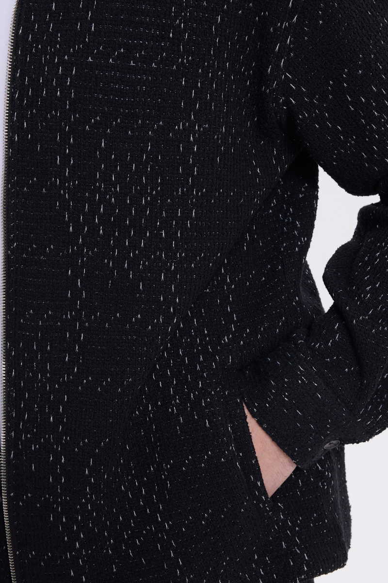 Knitted Black Shirt