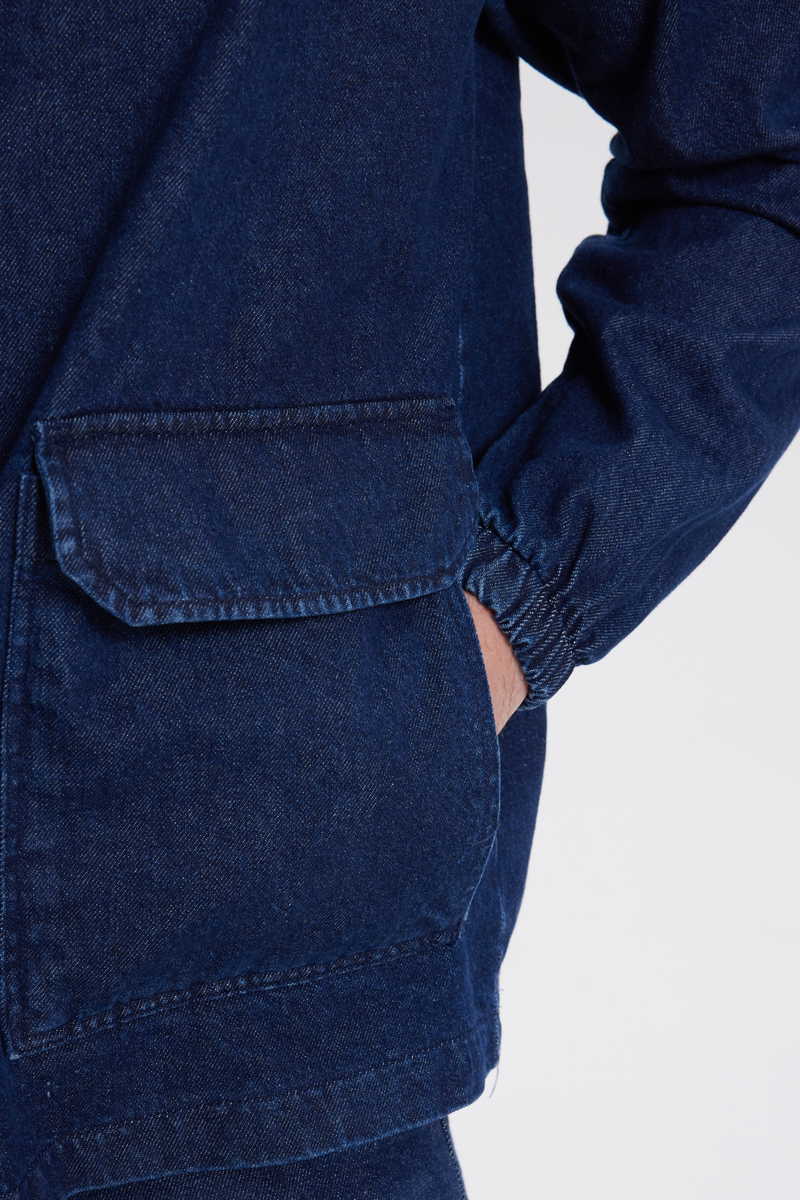 Plain Navy Blue Shirt