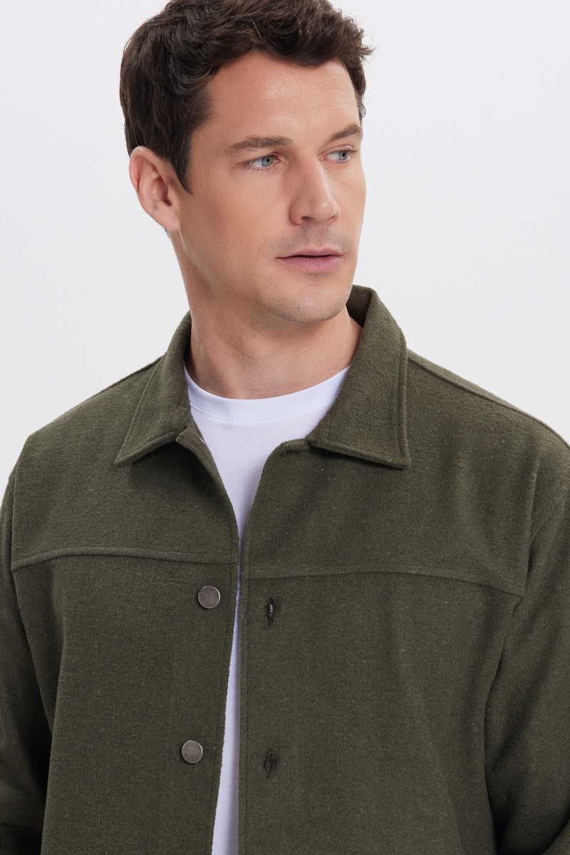 Plain Khaki Shirt