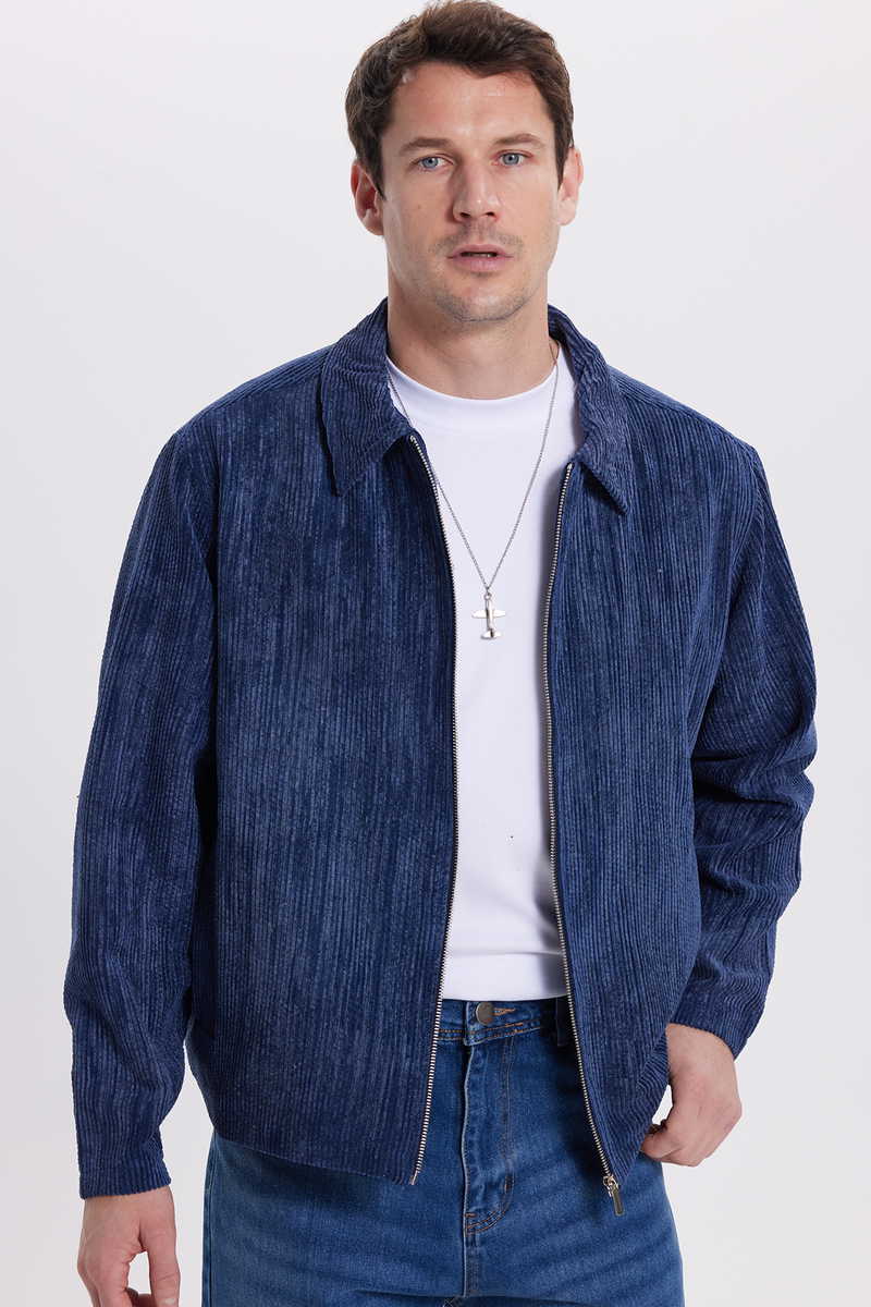 Plain Indigo Shirt