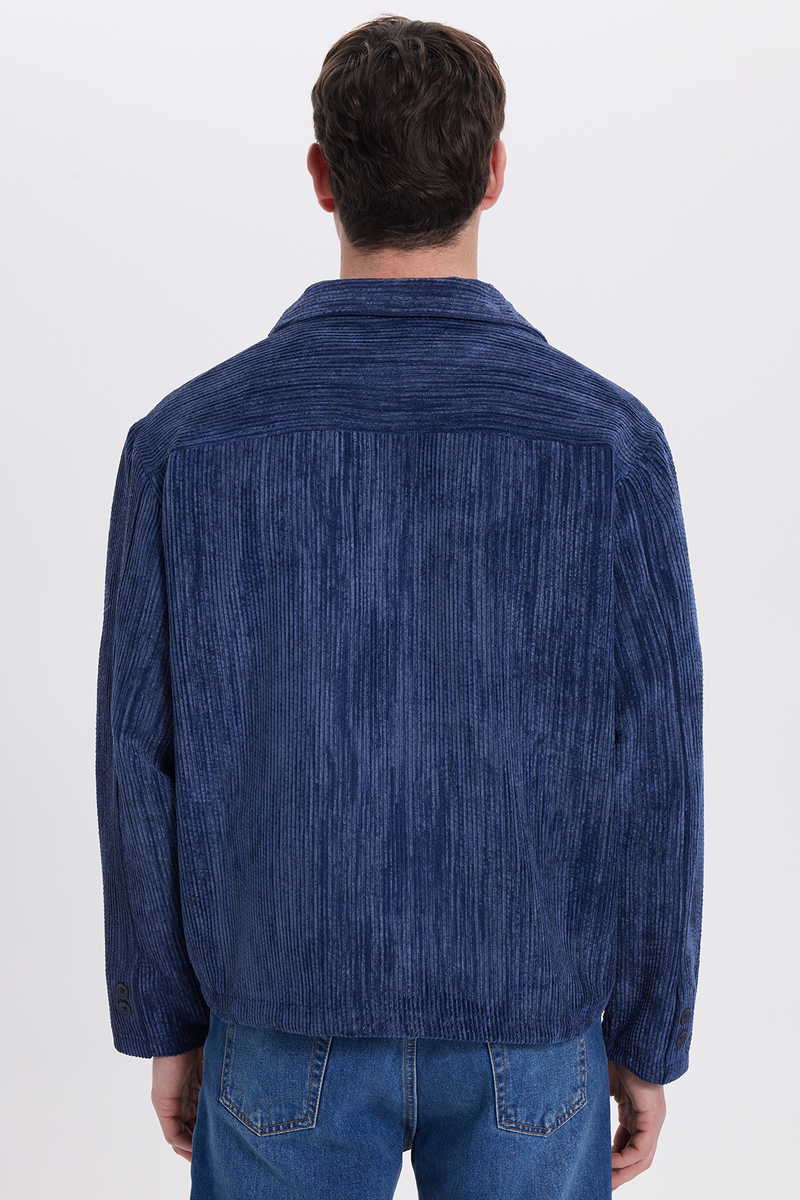 Plain Indigo Shirt