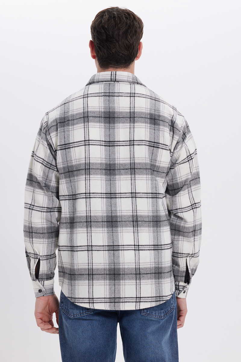 Checked Grey Shirt