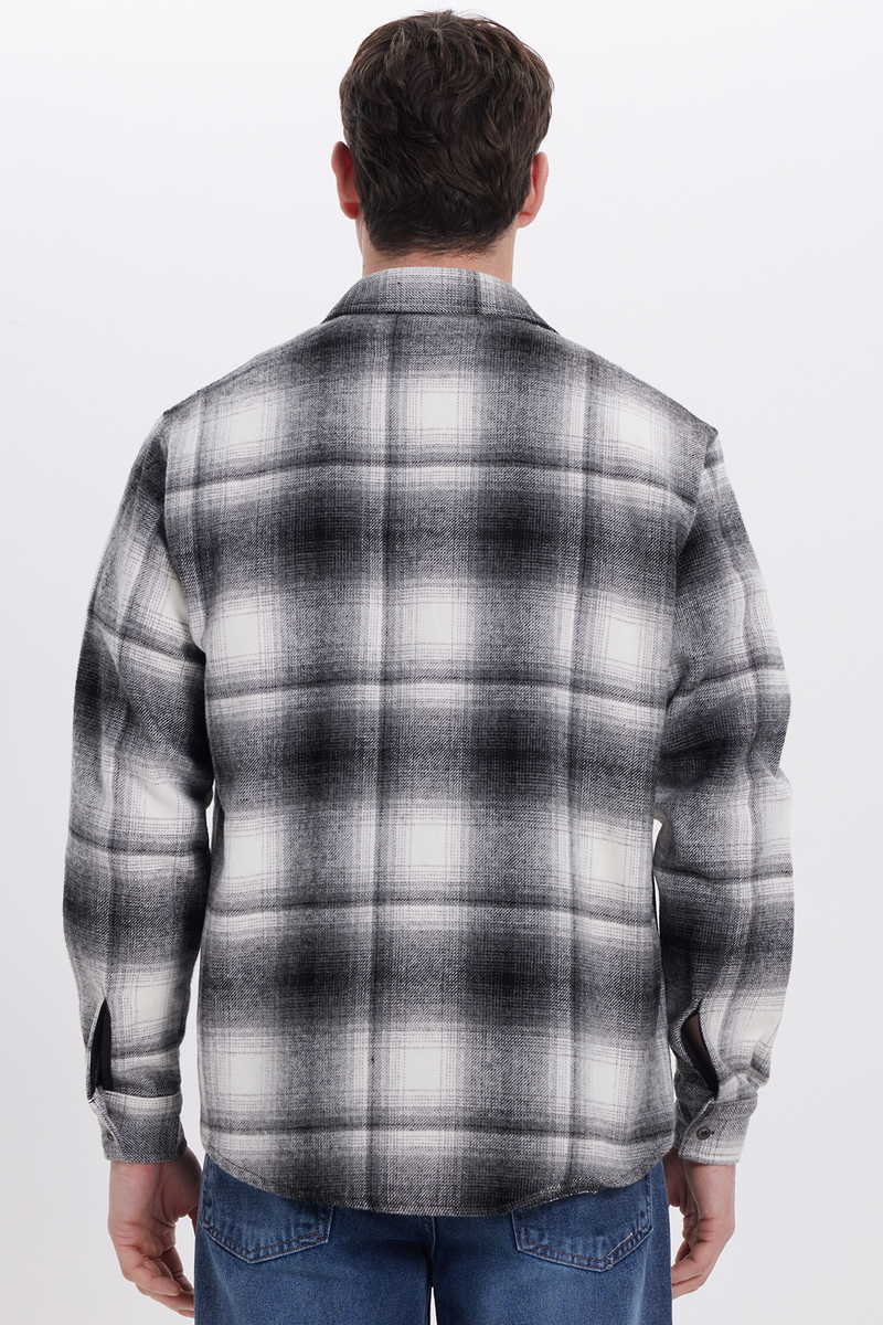 Checked Grey Shirt
