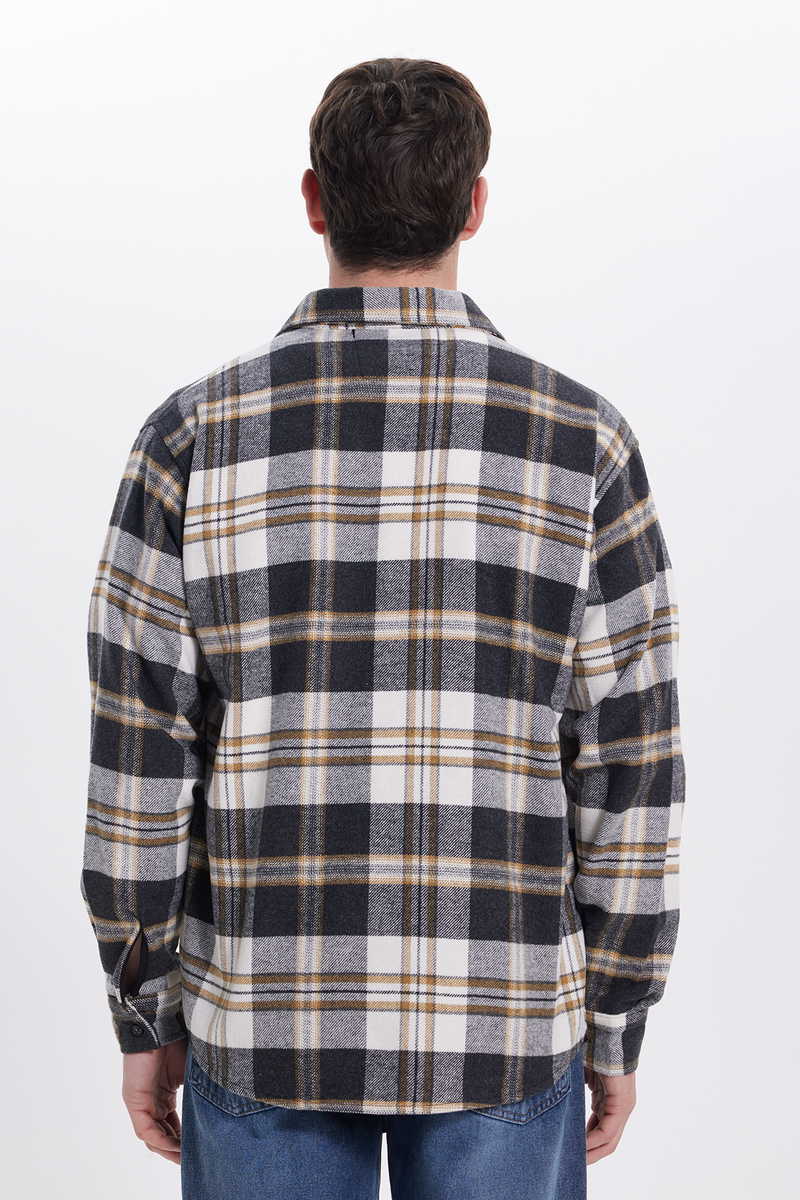 Checked Grey Shirt Checked Grey Shirt