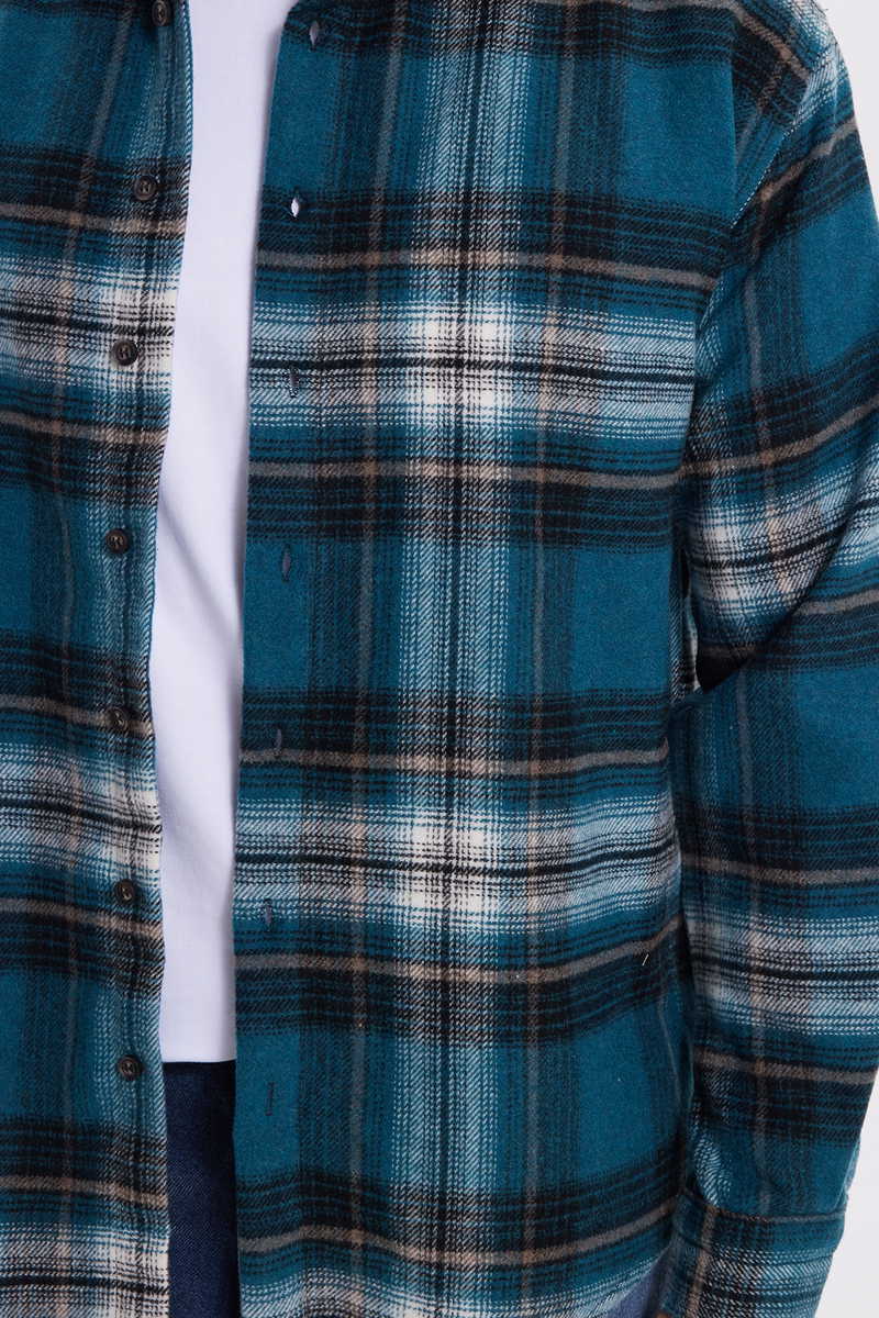 Checked Green Shirt