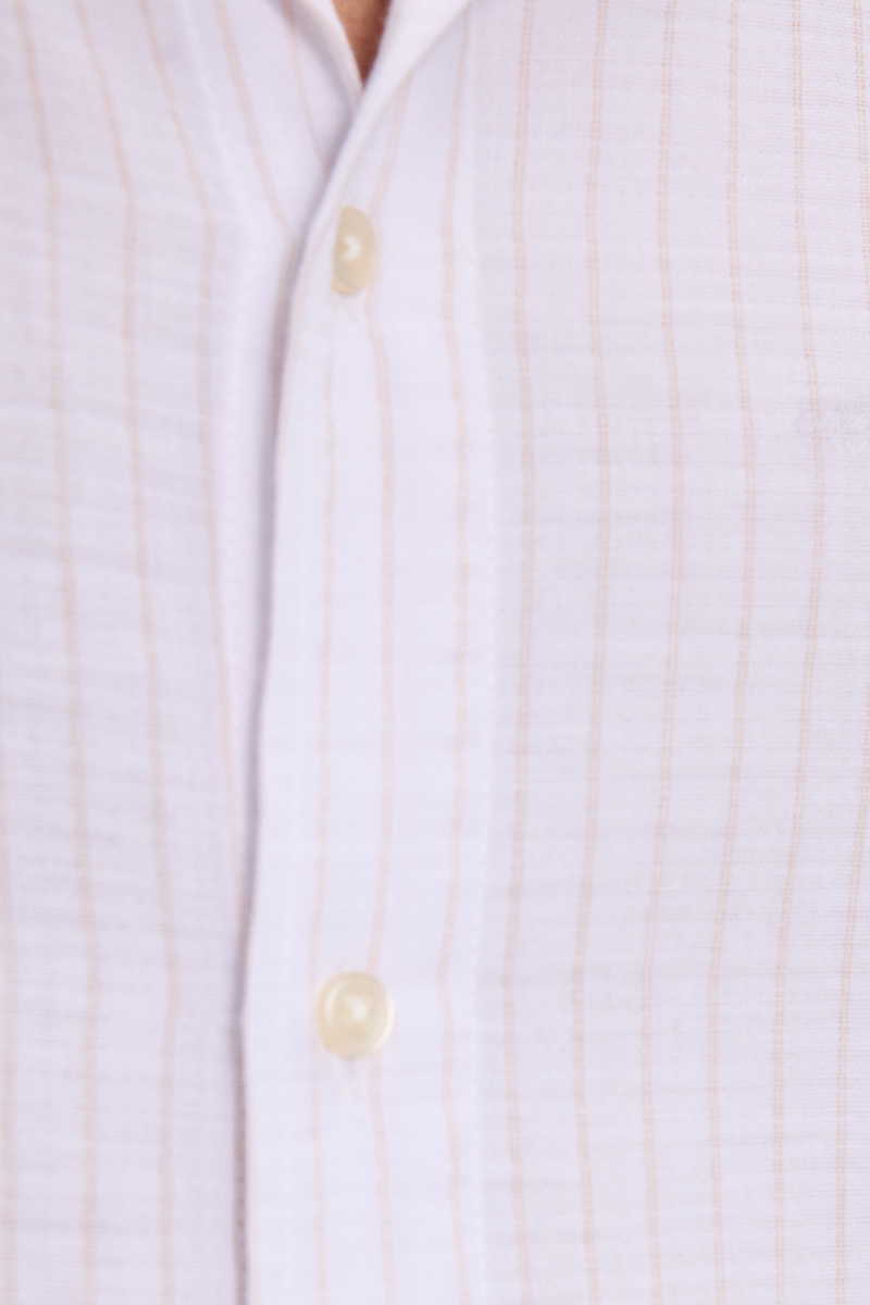 Striped White Shirt Striped White Shirt