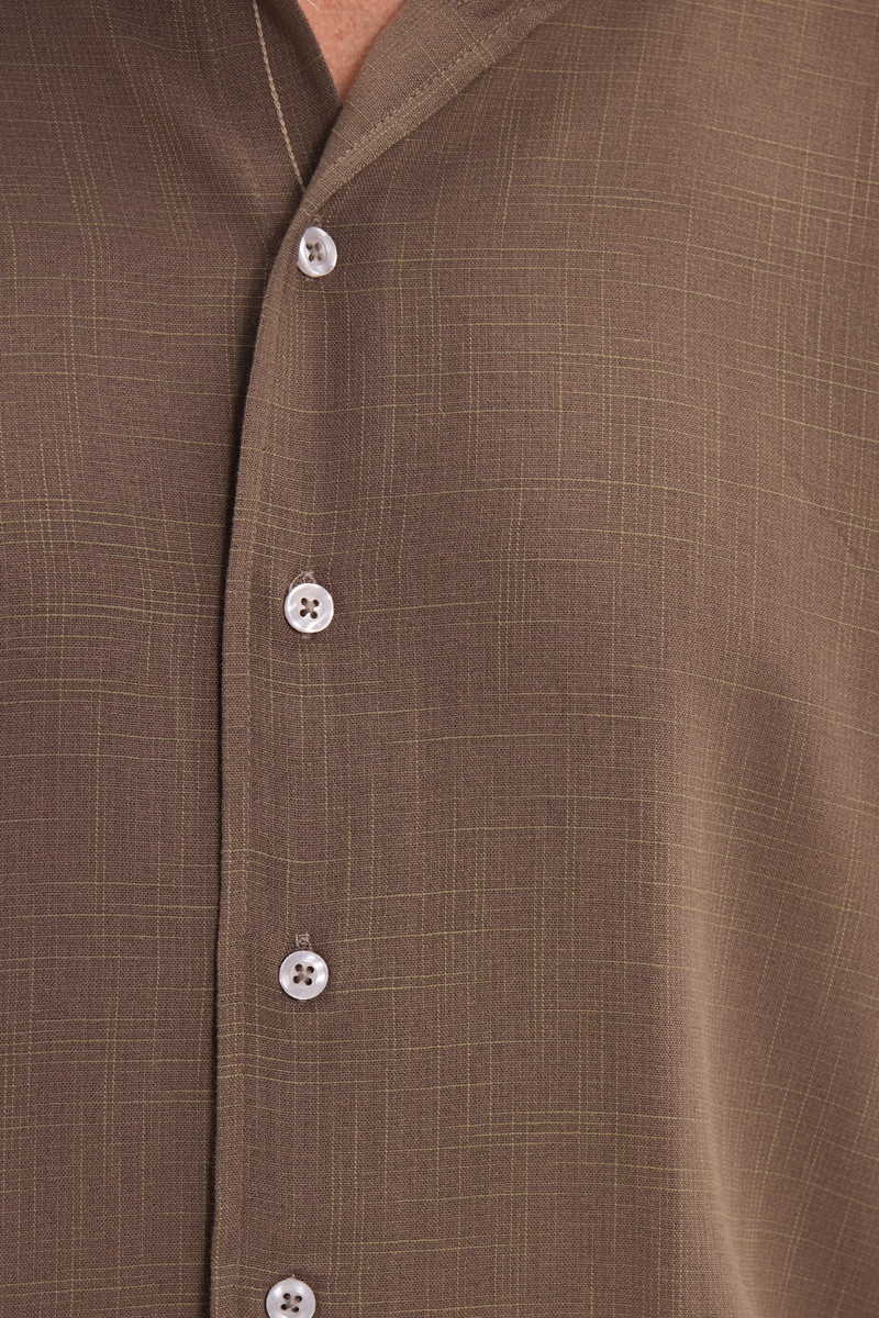 Plain Brown Shirt