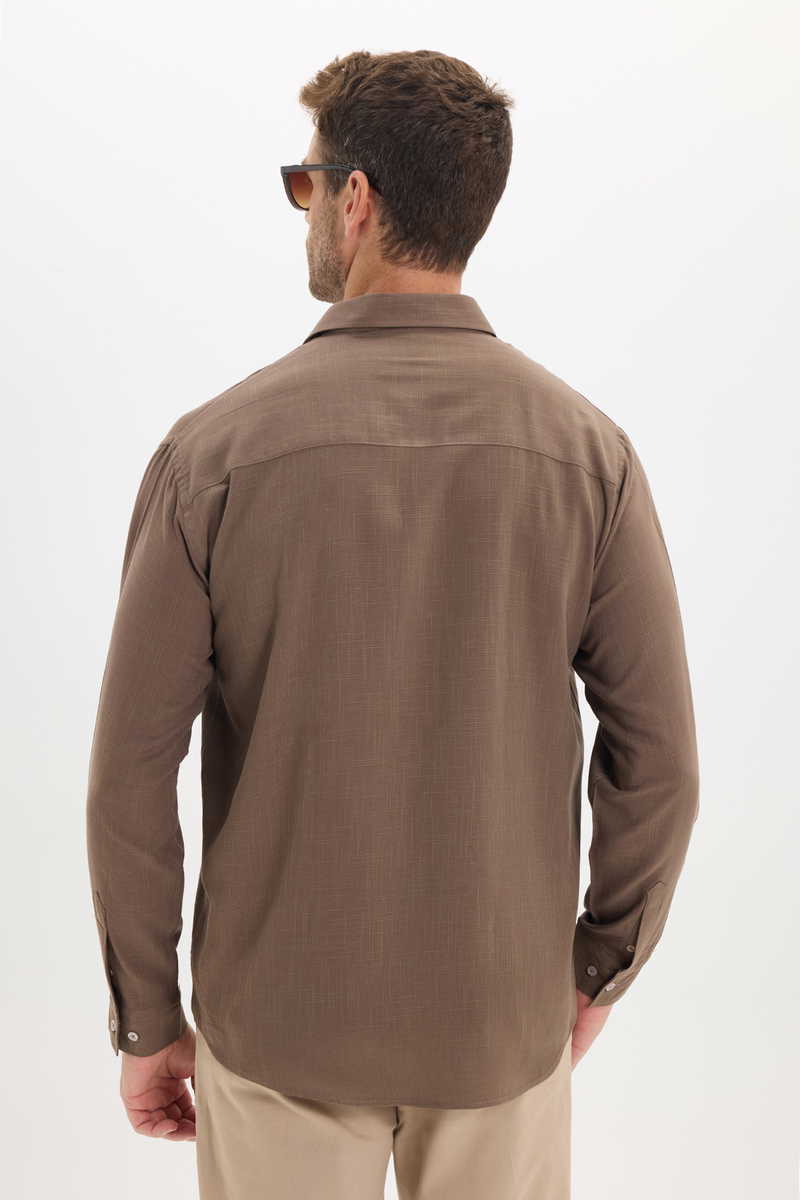 Plain Brown Shirt