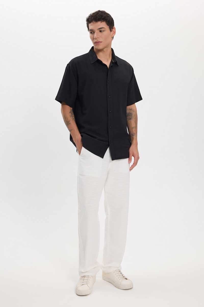 Striped Black Shirt Striped Black Shirt