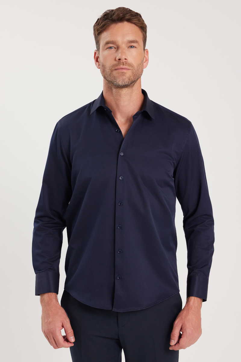 Klassik Kəsim Köynək Klassik Kəsim Köynək