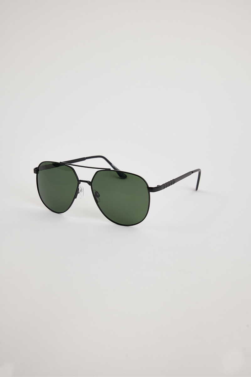 Plain Green Sunglasses