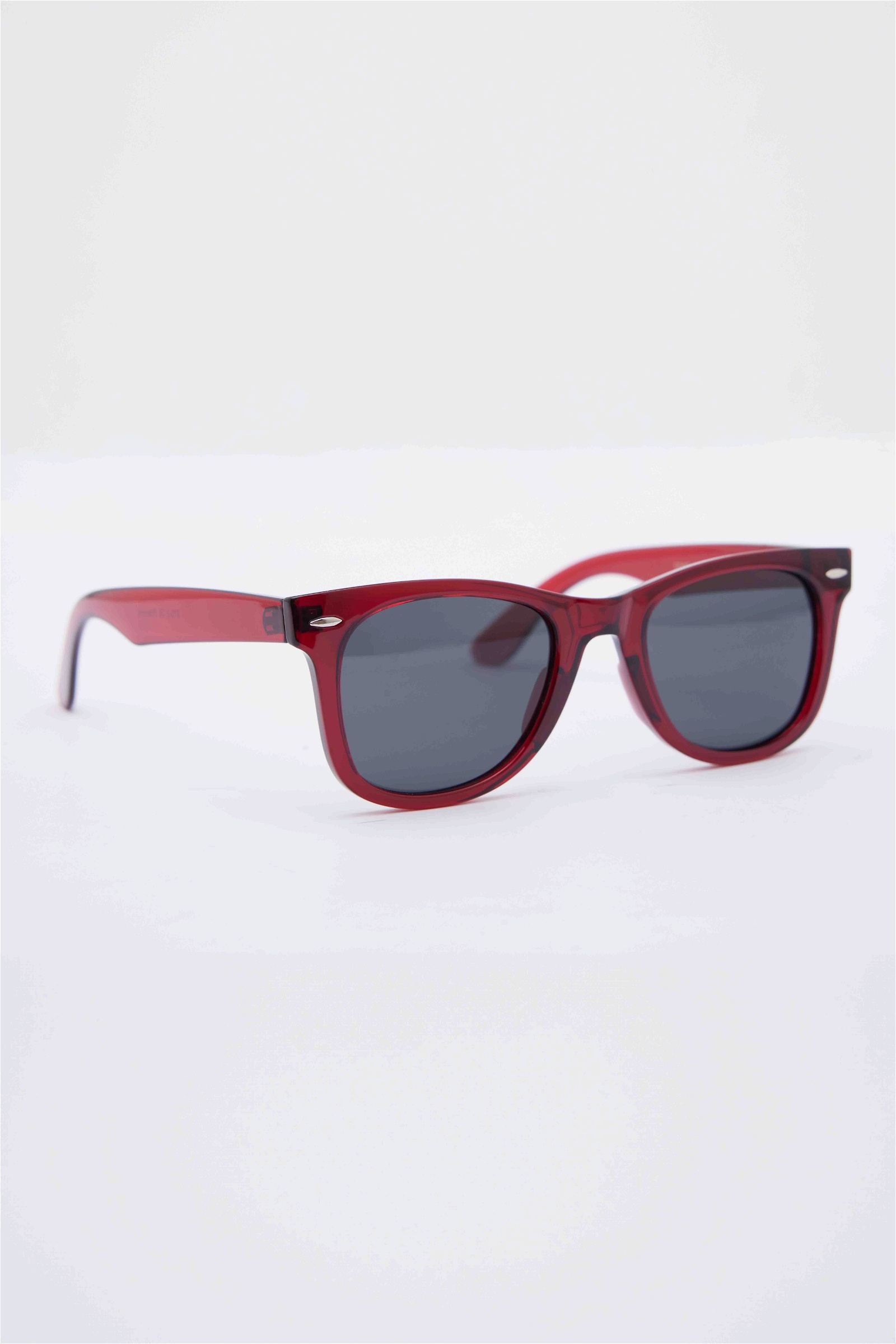 Plain Claret Red Sunglasses