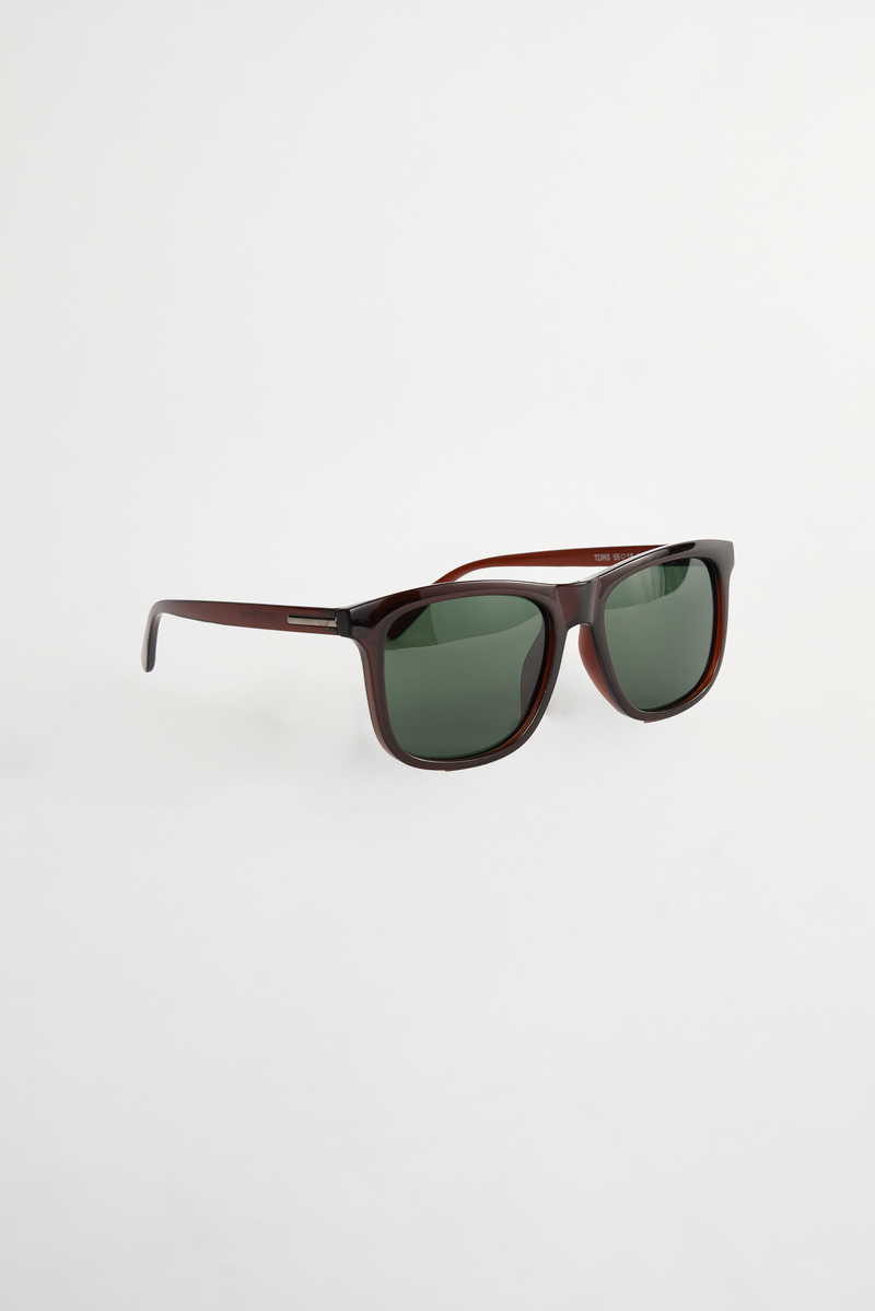 Plain Brown Sunglasses