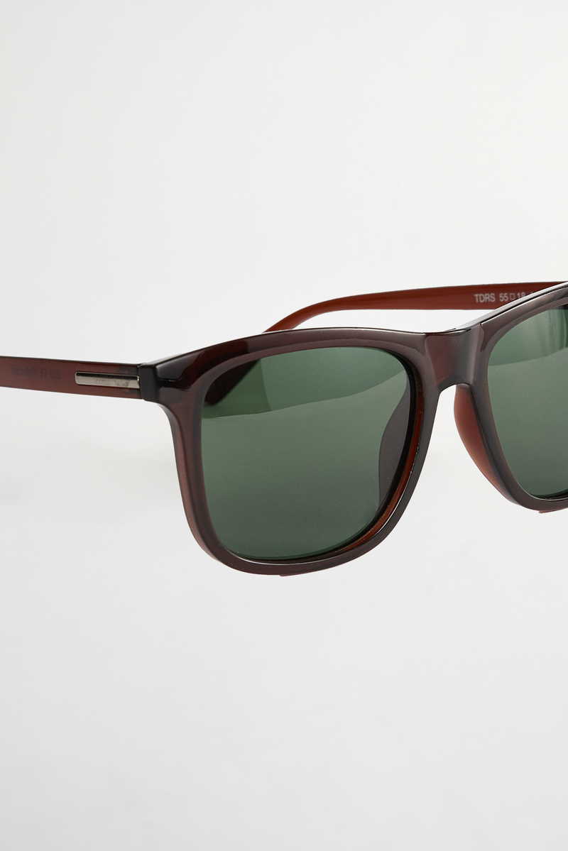 Plain Brown Sunglasses