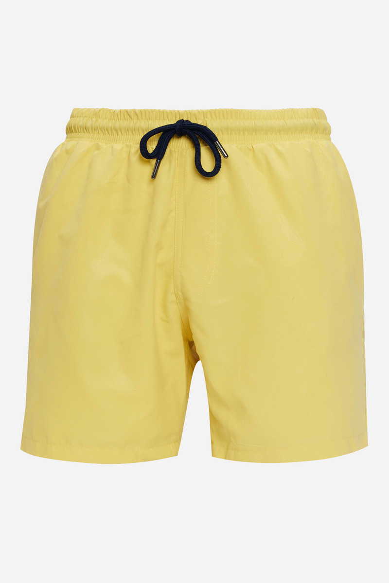 Printed Yellow Shorts