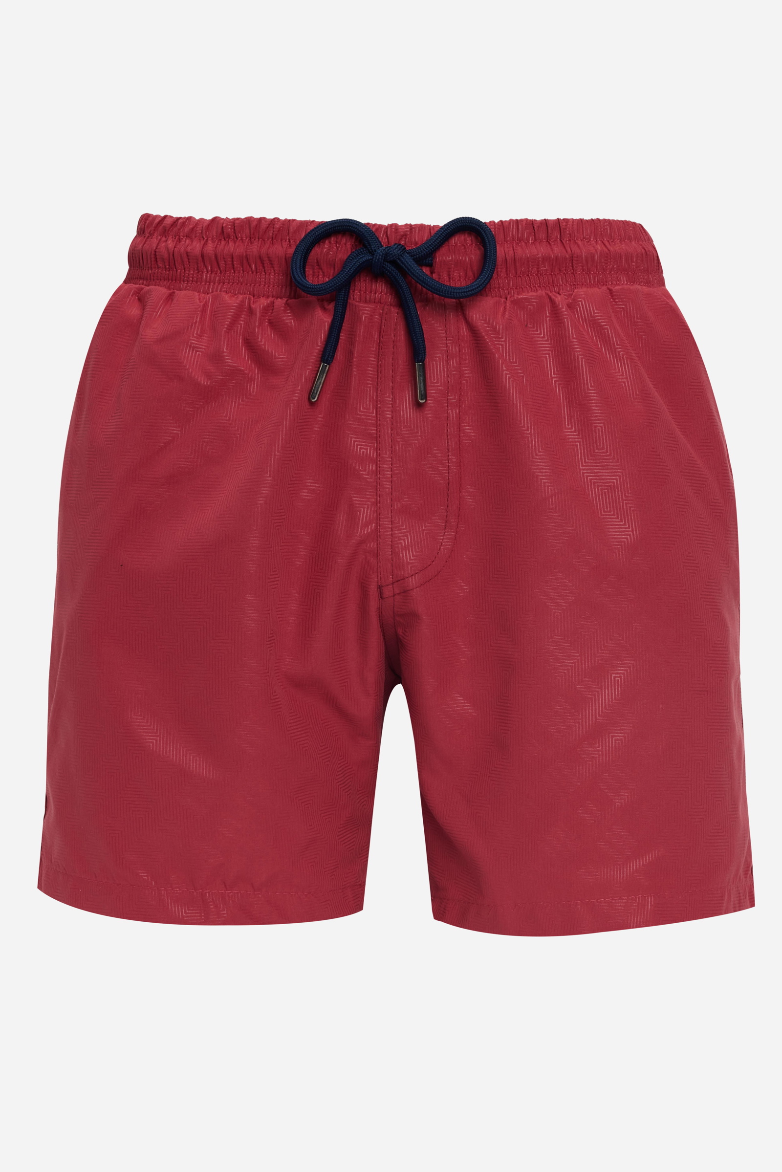 Printed Claret Red Shorts