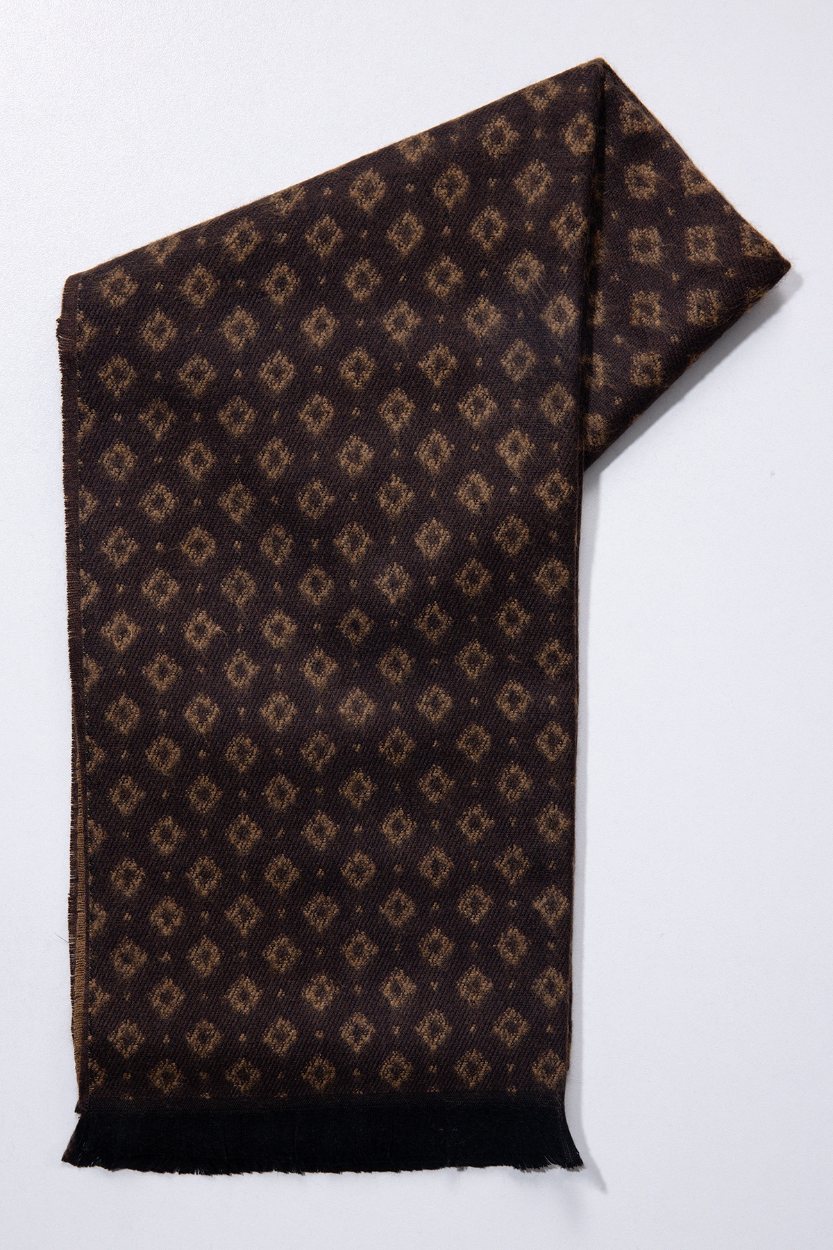 Woven Brown Scarf