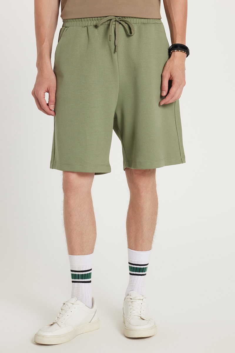 Plain Khaki Shorts