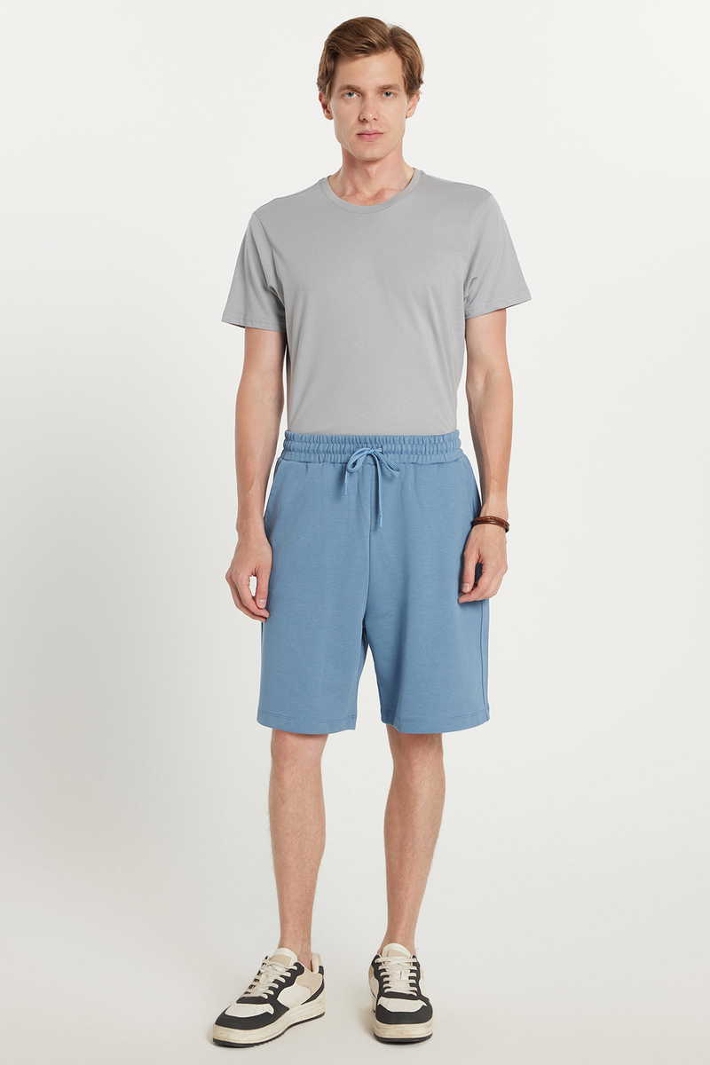 Plain Blue Shorts