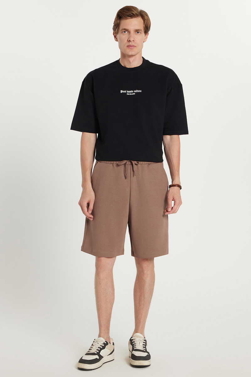 Plain Brown Shorts