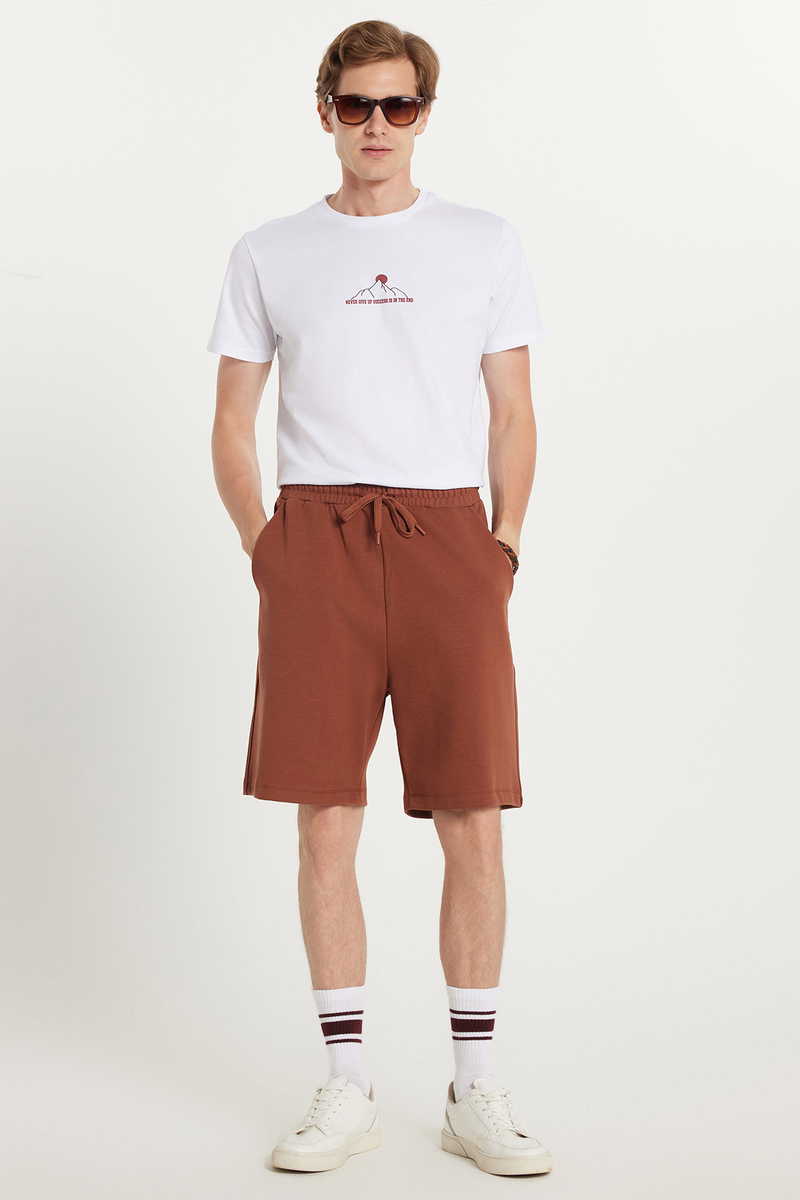 Plain Brown Shorts