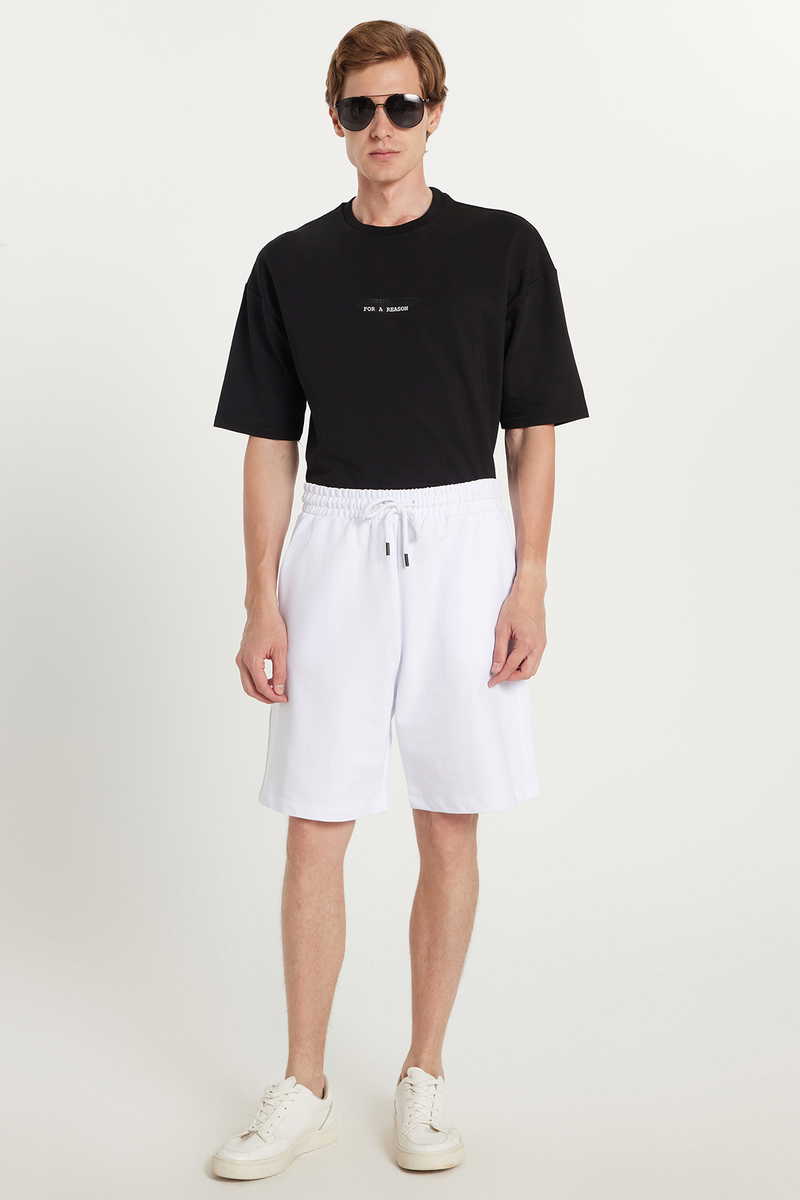 Plain White Shorts
