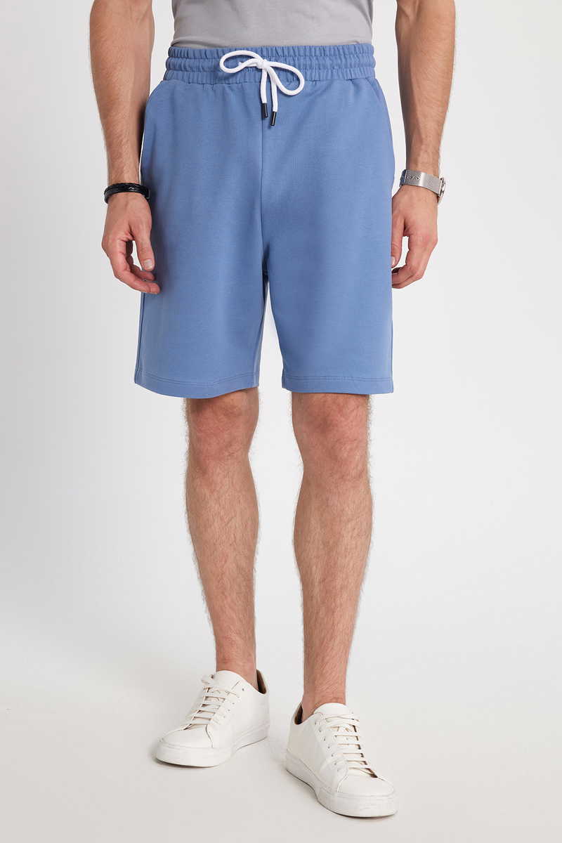 Plain Blue Shorts