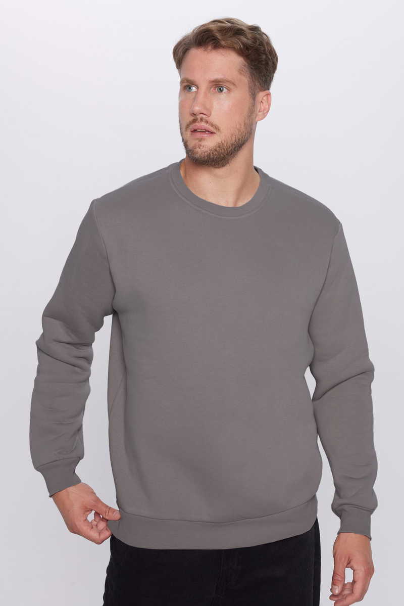 Plain Grey Sweatshirt