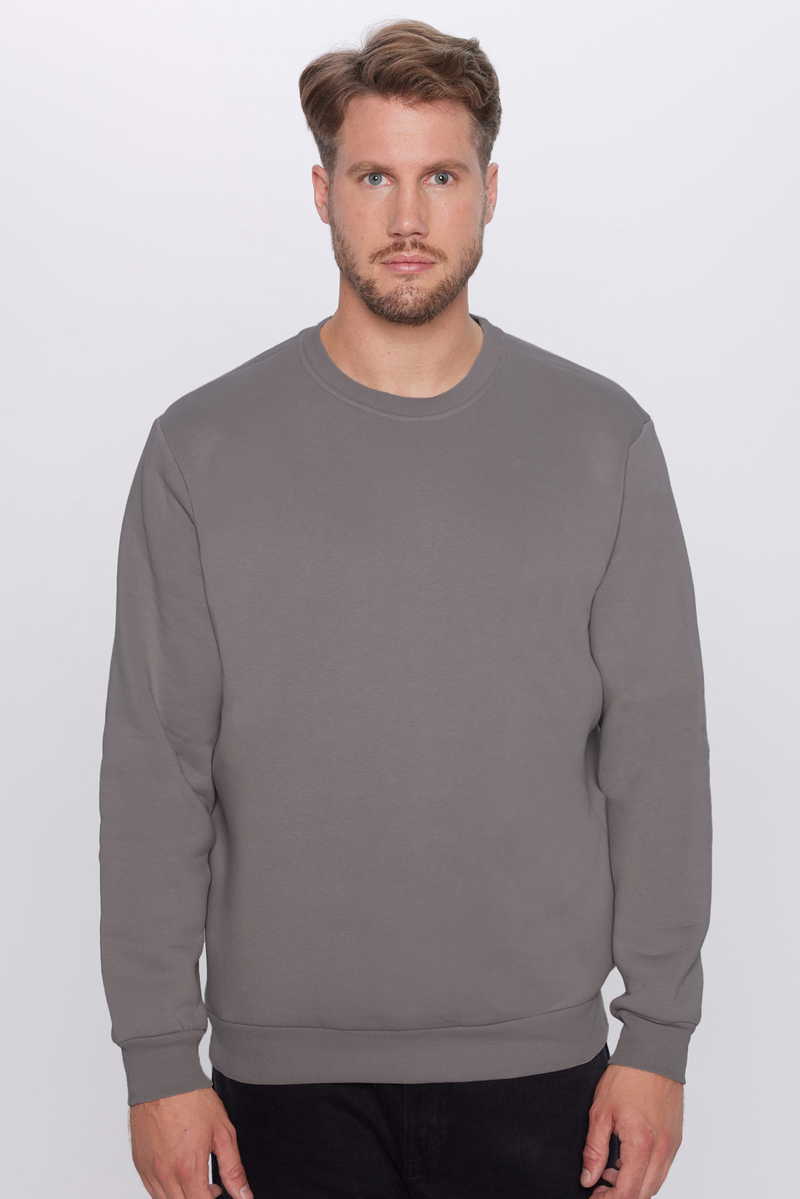 Plain Grey Sweatshirt