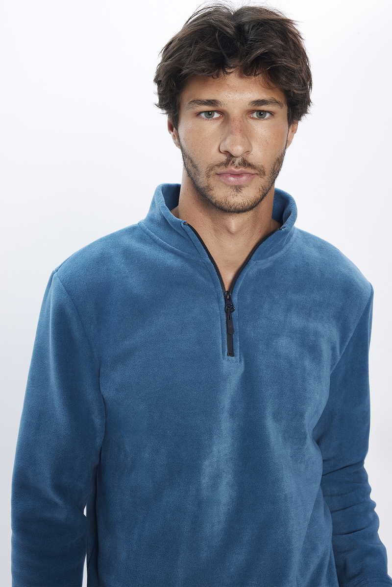 Plain Indigo Sweatshirt