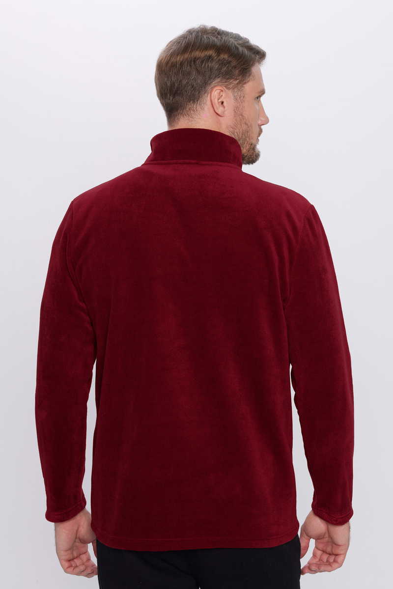 Plain Claret Red Sweatshirt