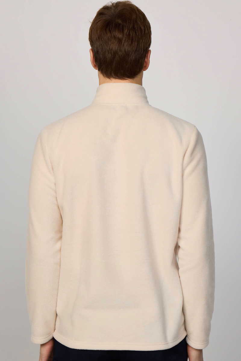 Plain Beige Sweatshirt