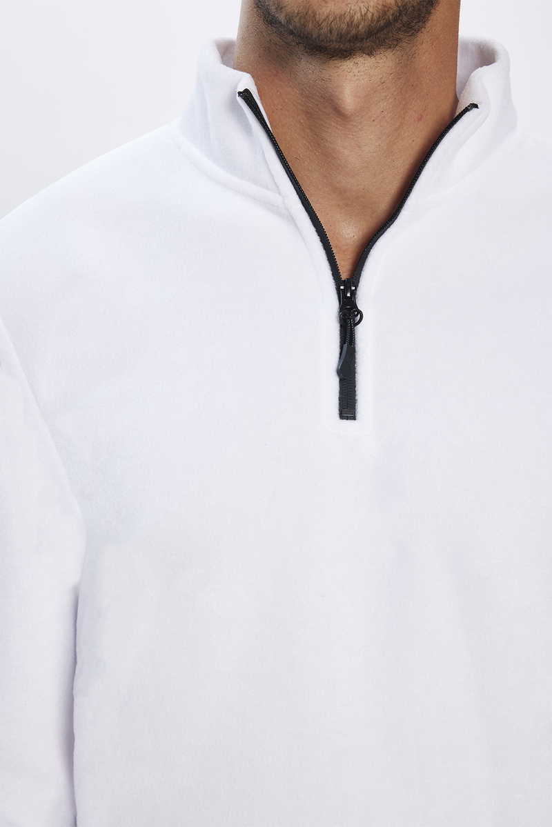 Plain Ecru Sweatshirt