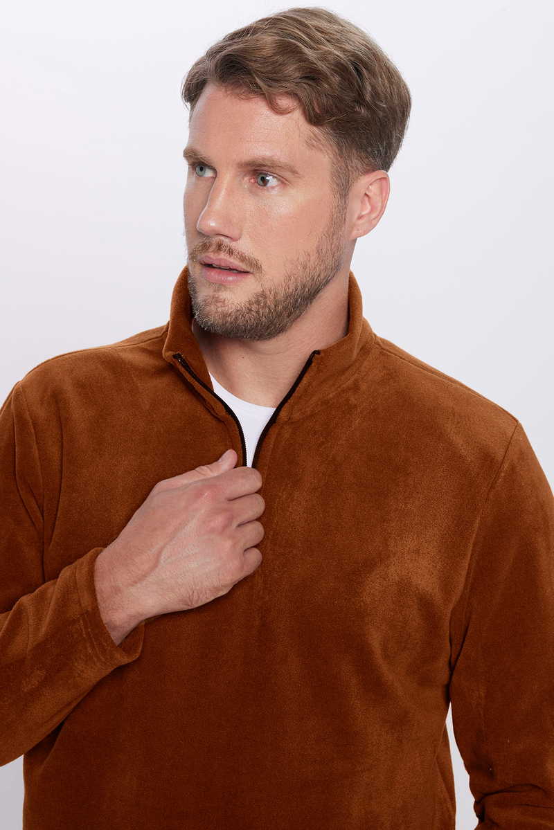 Plain Brown Sweatshirt