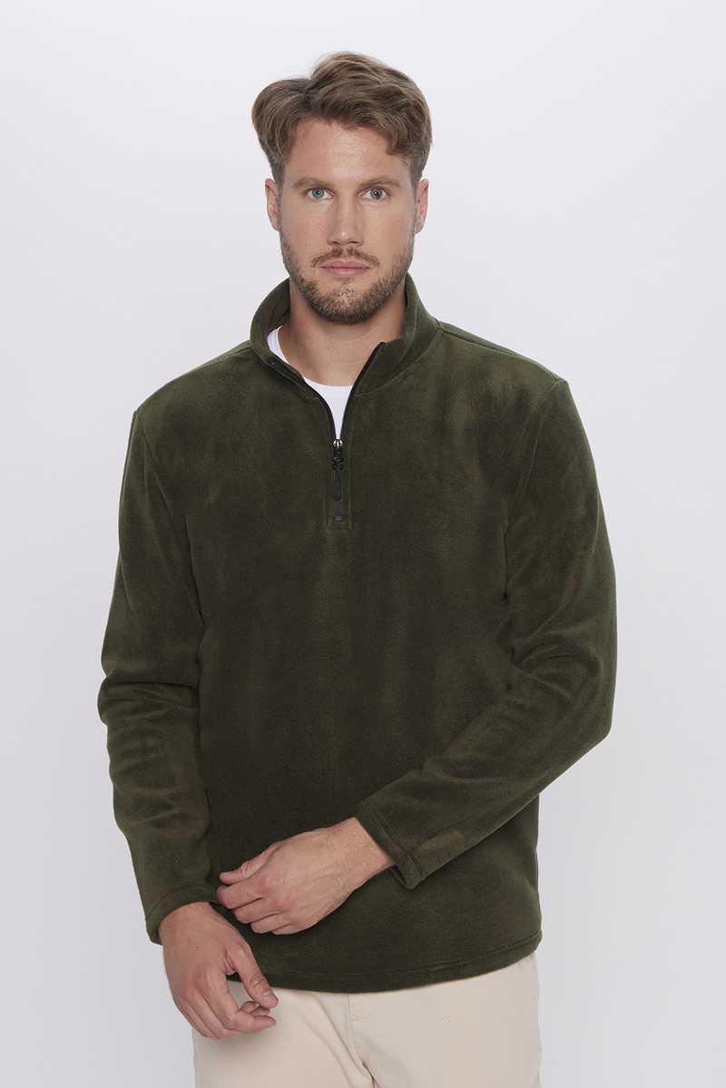 Plain Khaki Sweatshirt