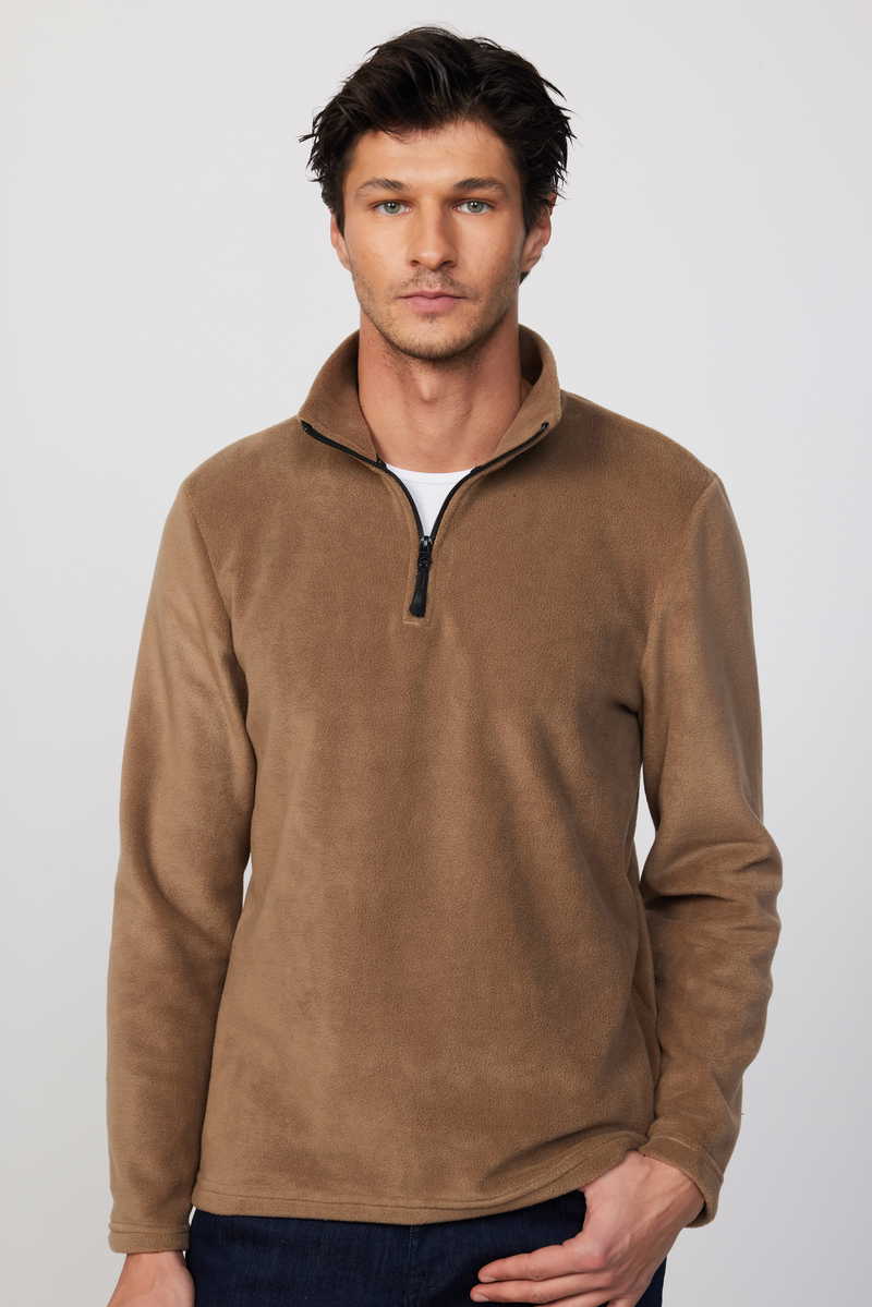 Plain Khaki Sweatshirt