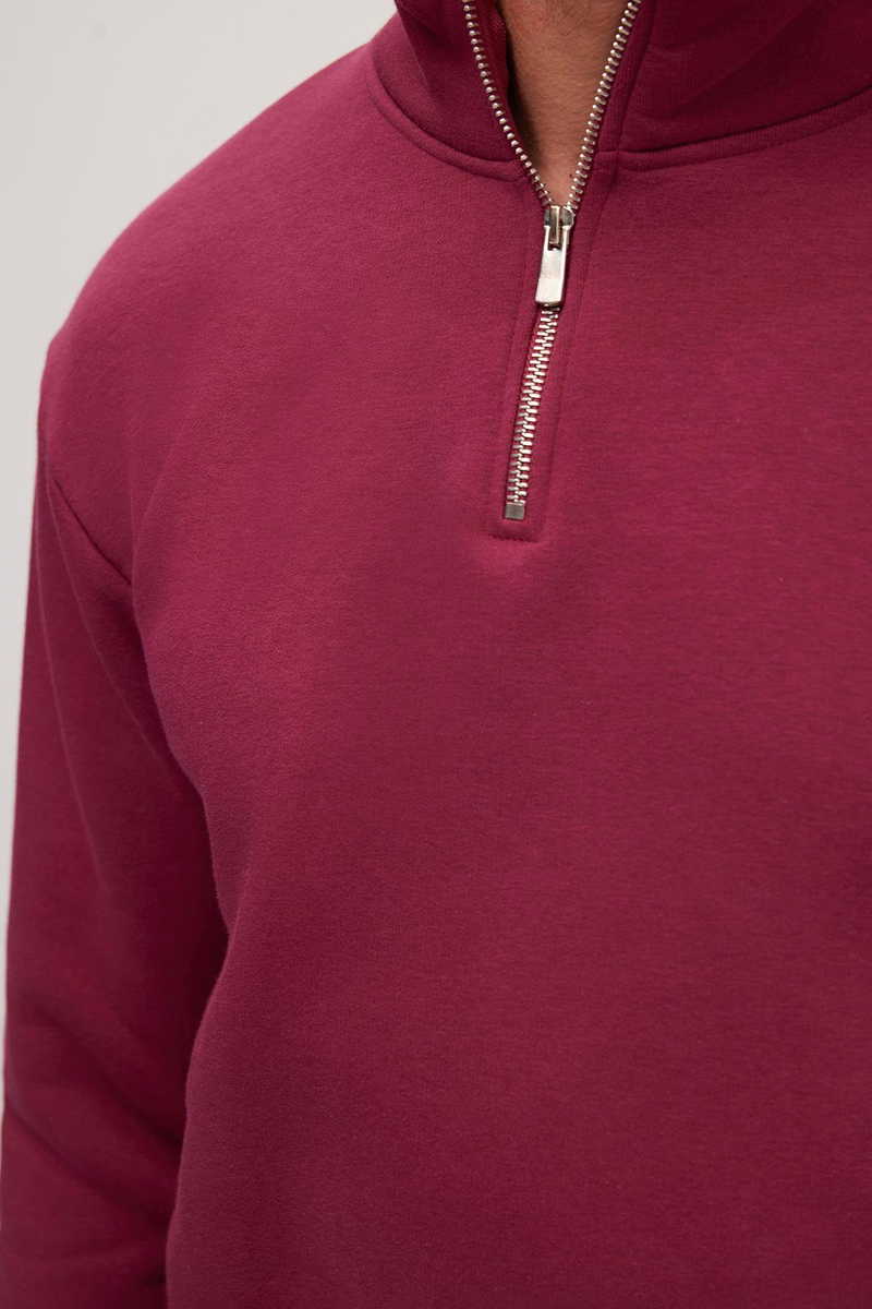 Plain Fuchsia Sweatshirt