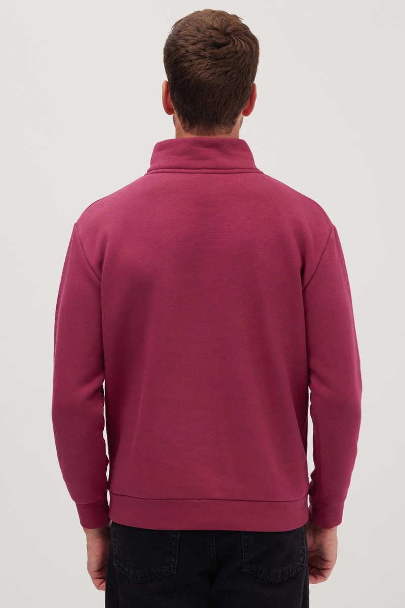 Plain Fuchsia Sweatshirt
