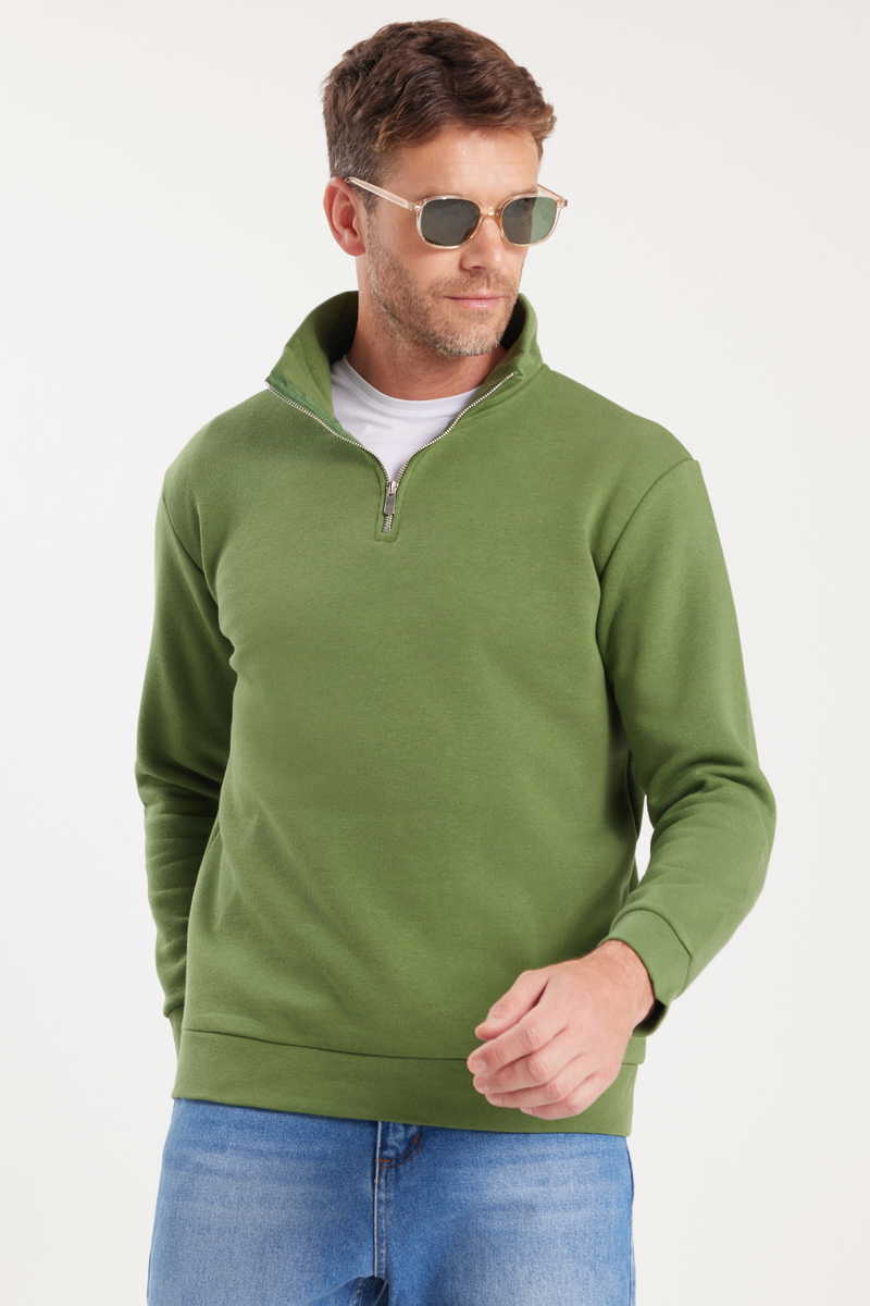 Plain Green Sweatshirt