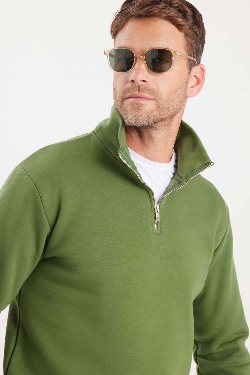 Plain Green Sweatshirt