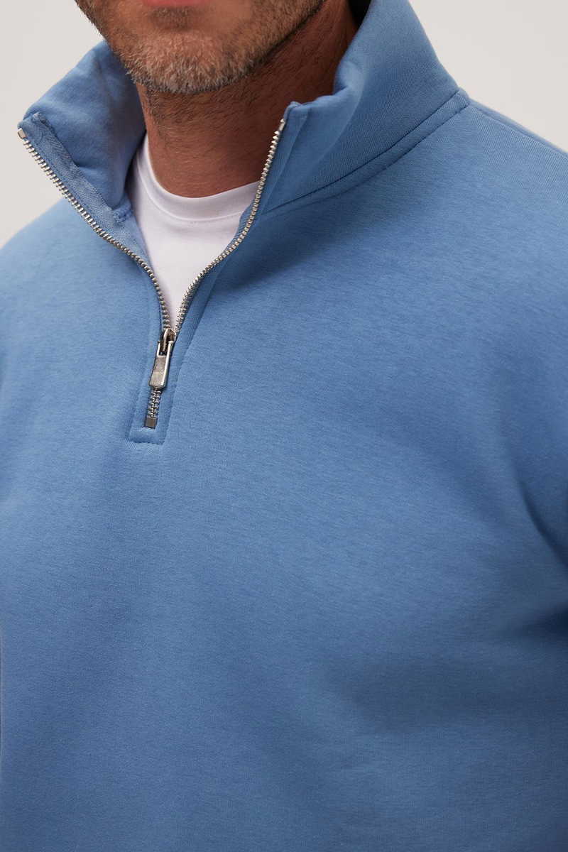 Plain Petrol Blue Sweatshirt