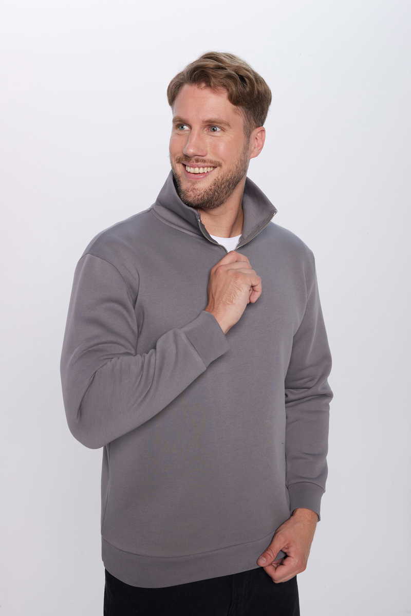 Plain Grey Sweatshirt