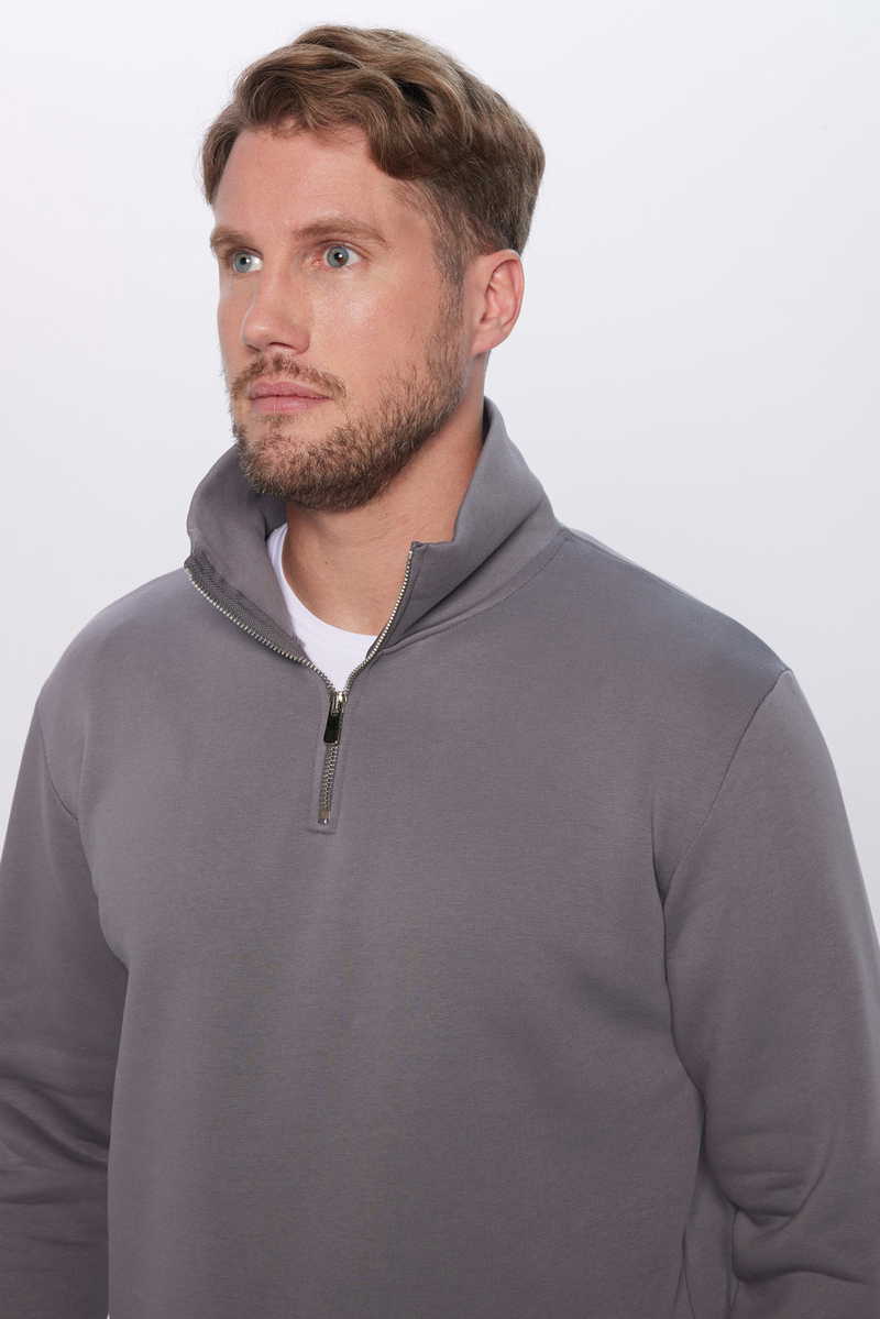 Plain Grey Sweatshirt