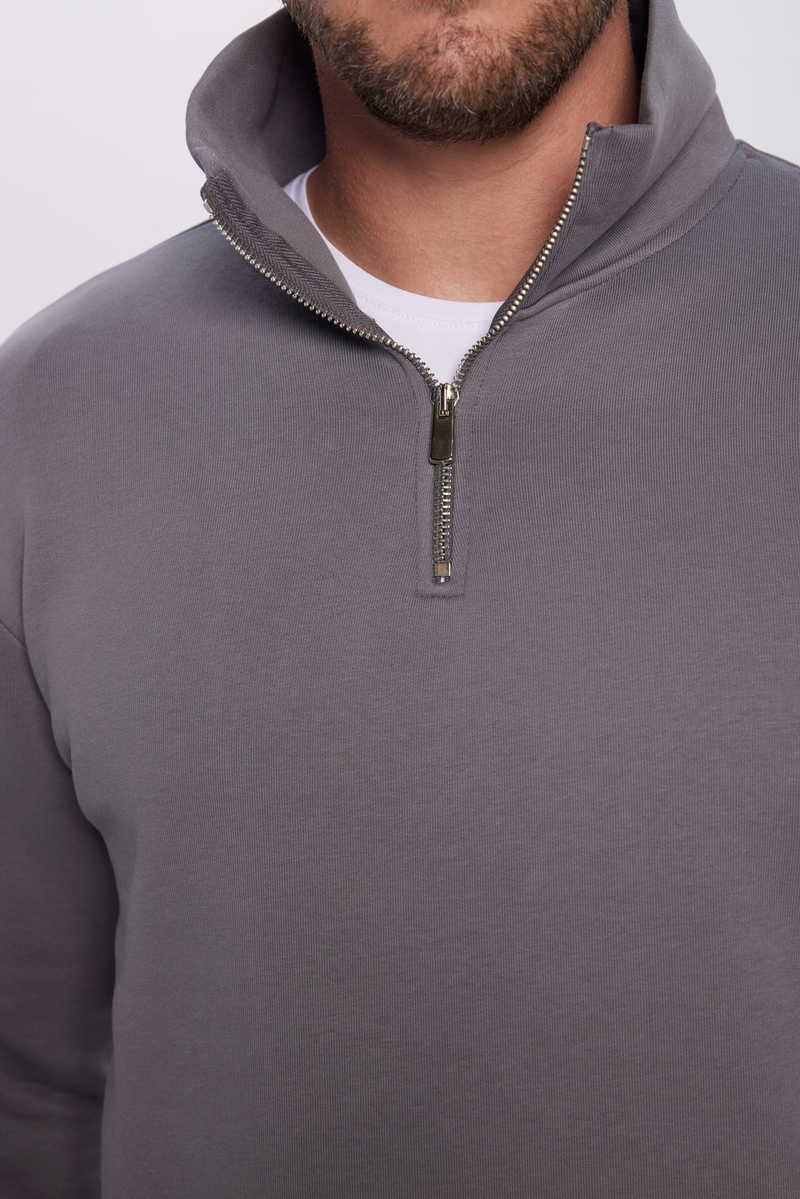 Plain Grey Sweatshirt