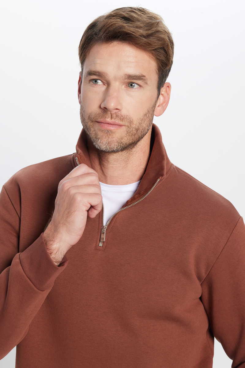 Plain Brown Sweatshirt