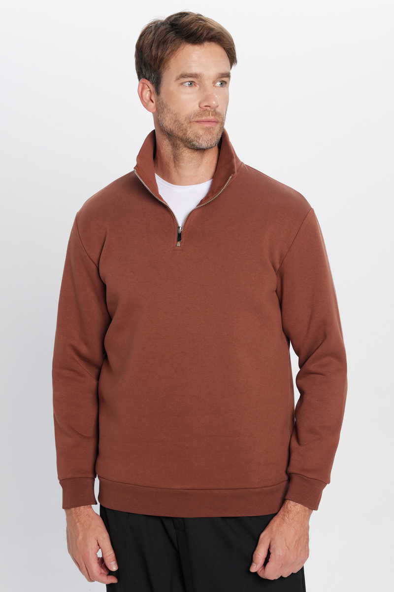 Plain Brown Sweatshirt