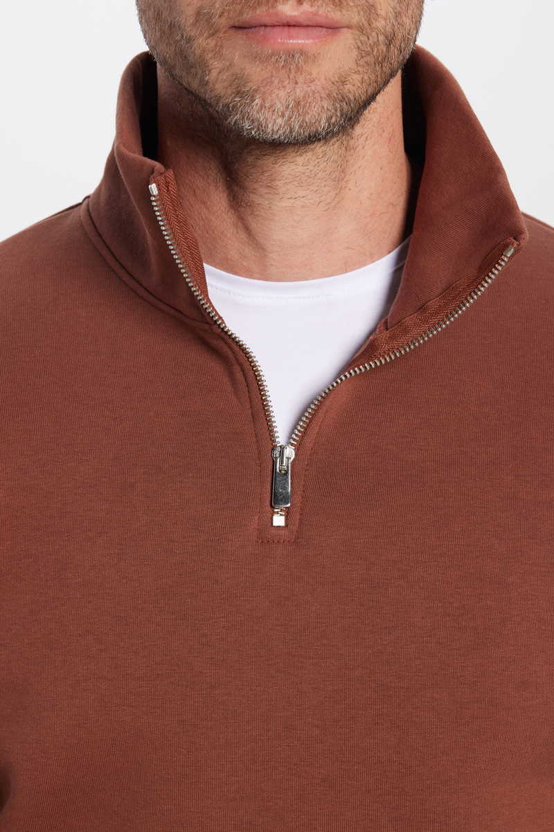 Plain Brown Sweatshirt