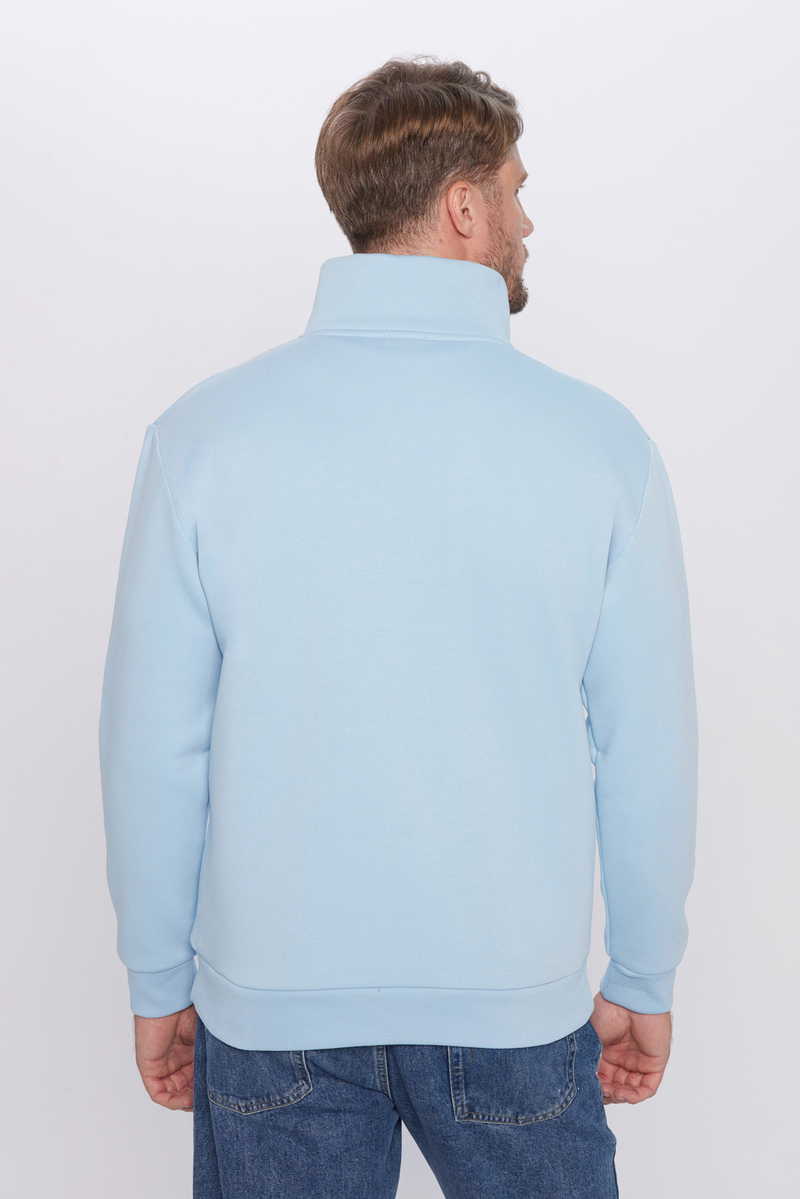 Plain Blue Sweatshirt