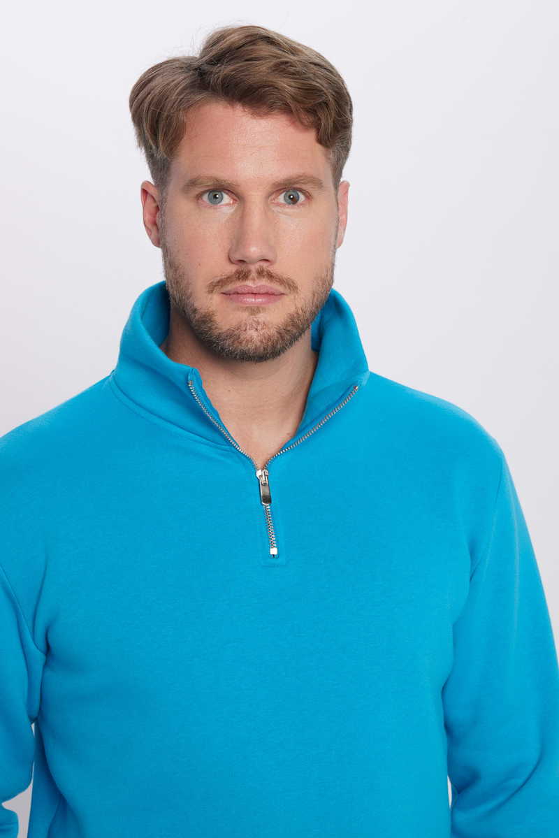 Plain Turquoise Sweatshirt