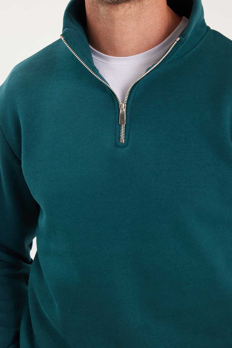 Plain Green Sweatshirt